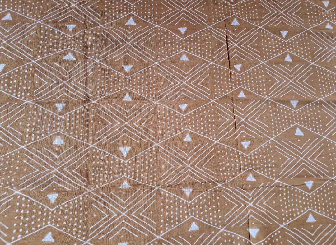 Bogolan Terracotta — motif bogolan Losanges & triangles